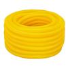 1/2 in. x 100 ft Shurtek Flexible Corrugated Yellow HDPE Non Split Tubing Wire Loom