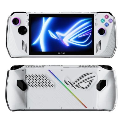 BoxWave Case Compatible with ASUS ROG Ally Z1 - Pure Crystal Slip, Durable, Flexible Transparent TPU Cover - Crystal Clear