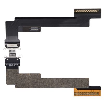 Best Shopper - Replacement Charging Port Flex Cable Compatible with iPad Air 5 (WiFi Version) (Premium) (Space Gray)