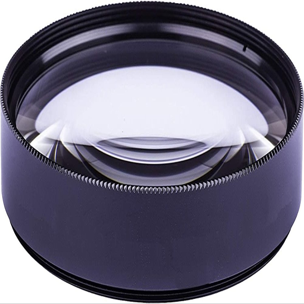 10x High Definition 2 Element Close-Up Macro Lens for Nikon, Canon, Sony, Panasonic, Fujifilm, Pentax & Olympus DSLR's (77mm)