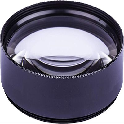 10x High Definition 2 Element Close-Up Macro Lens for Nikon, Canon, Sony, Panasonic, Fujifilm, Pentax & Olympus DSLR's (58mm)