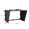 Nitze Cage for PortKeys LH7P / LH7H 7" Monitor with Built-in NATO Rail and PU Leather Sunhood - JT-I03B view 3