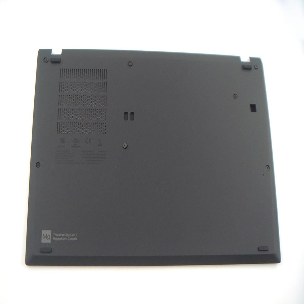 Bayjebu Parts for Lenovo ThinkPad X13 Gen 2 Base Cover Lower Case for WLAN Version 13.3 inch Black 5CB0Z69288