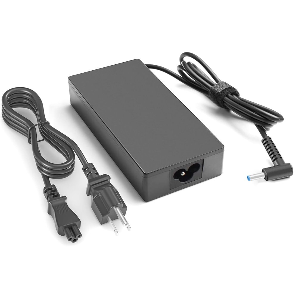 19.5V 7.7A 150W Charger Compatilble with HP Omen 15 17, Pavilion Gaming Laptop 15 16 17, ZBook 15 17 G3 G5 G6 G10 Workstation, Envy Victus Gaming Laptop Charger Compatible with HP 150W Power Adapter