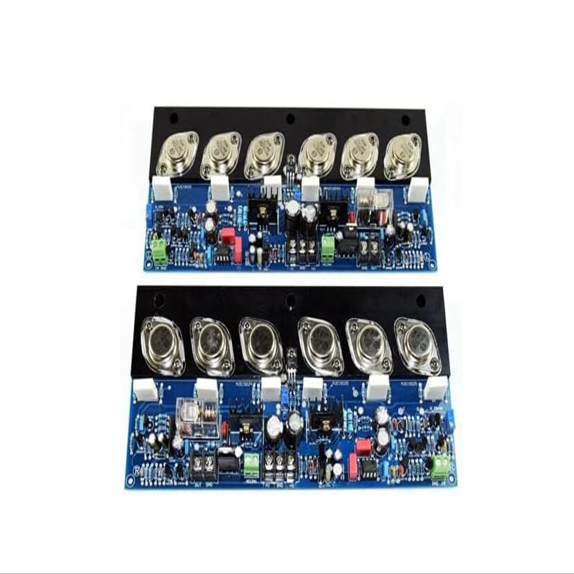1 Pair E405 Gold Sealed Tube Pure Power Amplifier Board Class A High Power HiFi