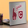Colgate University 9ct Vinyl Large Deluxe Stickers Variety Pack - Laptop, Water Bottle, Scrapbooking, Tablet, Skateboard, Indoor/Outdoor - Set of 9 view 4