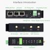 Industrial LTE Route Multiple VPN Protocols Support 3-ch Ethernet Ports High-Speed Internet Access Dual Qualcomm Chips view 3