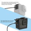 NovelGoal Battery Cover Removable Charging Port Adapter with Dustproof and Waterproof Plug for 11 mini Battery Replacement Side Cover Camera Protector view 3
