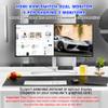 4 Port HDMI Dual Monitor KVM Switch, Supports EDID, 4K 60Hz KVM Switch 2 Monitors 4 Computers, with Audio Microphone Output and 3 USB 2.0 Ports, PC Monitor Keyboard Mouse Switcher for 4 PCs view 4