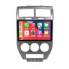 10.1" 2+32GB Touch Screen Android 12 Car Radio for Jeep Compass 1 MK 2006-2010 Stereo Dash Kit Built-in Car-Play Android Auto GPS Navigation,Support FM/SWC/Rear View view 1