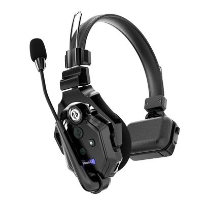 Hollyland Solidcom C1 Single Remote Headset Single-Ear Full Duplex Talk Wireless Intercom Headset System 1100ft Team Communication Group