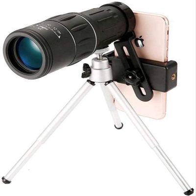 16X52 HD High Power Dual Focus Monocular Telescope for Smartphone Spotting Upgrade Handheld for Tourism Sightseeing Concerts Fishing Sailing