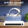 STRONG SW8000P 8-Port Gigabit Desktop Switch, Desktop and Wall Mounting, Ideal for Fast LAN Connections, Network Extension, White view 2