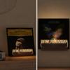 Ammonite Light up Now Spinning Vinyl Record Stand view 1