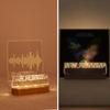 Ammonite Light up Now Spinning Vinyl Record Stand view 1