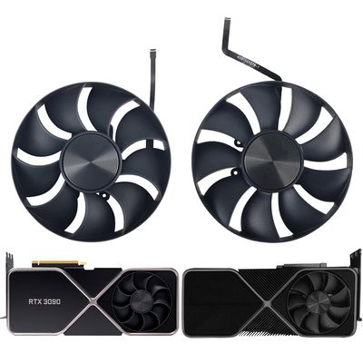 110mm Cooling Fan Replacement for Nvidia RTX 3090 FE 3090FE 3090Ti Founders Edition Graphics Card Fan (Fan-AB)
