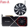 110mm Cooling Fan Replacement for Nvidia RTX 3090 FE 3090FE 3090Ti Founders Edition Graphics Card Fan (Fan-AB) view 2
