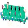 GXMRHWY HSD 4 Pin C Coding Right Angle Vehicle Connector Male Blue GPS Signal Panel Mount view 2