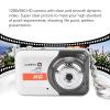 Goshyda Mini Thumb Camera, 1280x960 Video Recorder, Fashion Mini DV Camera Support USB2.0, Motion Detection (Silver Gray) view 2