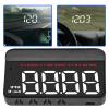 DOACT HUD Display, Universal OBDII Overspeed Alarm Windshield Projector Head-Up Meter Water Temperature Gauge for Car view 2