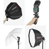 Triopo Softbox 21.6in/55cm Octagon Umbrella Photography Softbox for Godox V860II V860III V850II V850III TT600 TT685 TT685II YN560 III IV JY-680A, etc Flash Speedlite Speedlight Soft Boxes (KS2-55) view 2