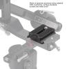 Quick Release Plate, Aluminum Alloy Camera Quick Mounting Plate Adapter, for RS3 RS 3 Mini RS 3 Pro RS 2 RSC 2 Stabilizer view 3