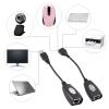 USB Female to Rj45 Ethernet Male Adapter USB to Cat5 Adapter 24103 USB 2.0 to Rj45 Ethernet Extension Extender Adapter Cable Wired LAN for Os X view 2