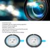 for Panoramic Camera Dual Lens Guards, Replacement PC Protective Lens Cover Case, Sticky Lens Guard Set for Camera view 4