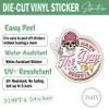 314PI Have The Day You Deserve Sticker, Skeleton Stickers, Skull Stickers, Peace Sign Skeleton Stickers, Snarky Stickers, Mental Health Stickers, Water Assistant Die-Cut Vinyl Stickers for Laptop, Phone, Water Bottles, Book, Kindle, Mental Health Awa view 3
