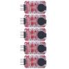 5 Pcs Lithium Battery Low Voltage Alarm Sound Light Warning Real Time Detection Battery Voltage Buzzer Alarm for 2S 3S view 1