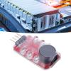 5 Pcs Lithium Battery Low Voltage Alarm Sound Light Warning Real Time Detection Battery Voltage Buzzer Alarm for 2S 3S view 3