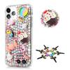 STENES Sparkle Case Compatible with Samsung Galaxy Z Fold 5 5G Case - Stylish - 3D Handmade Bling Balloon Candy Ice-Cream Bus Rhinestone Crystal Diamond Design Girls Women Cover - Pink view 2
