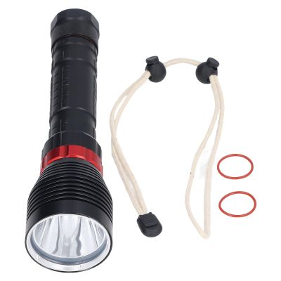 Horoper LED Diving Flashlight Professional 5000LM Dive Torch IPX8 Waterproof Underwater Flashlight Portable for Submarine Deep Sea Cave at Night Daily Use
