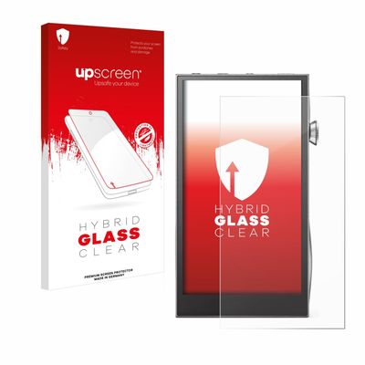upscreen Screen Protector Film compatible with Astell&Kern A&futura SE300-9H Glass Protection, Extreme Scratch Resistant