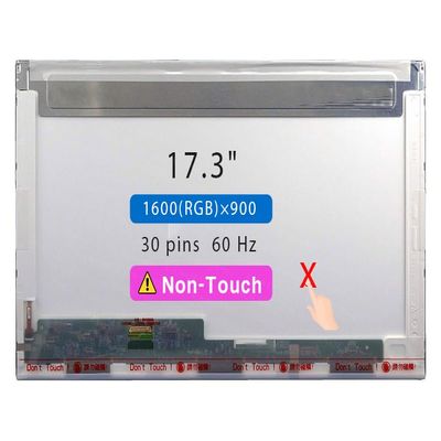 17.3" Screen Replacement for Lenovo B70-80 80MR000EFR LCD Display Panel 30 pin (HD+ 1600 * 900 Non-Touch)