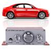 Goshyda Mini Digital Car Audio Amplifier, HiFi Audio Music CD DVD MP3 FM Player, Professional Input Operational Amplifier IC, 4 Sound Field Modes of DSP, 12V Power Supply (Red) view 2