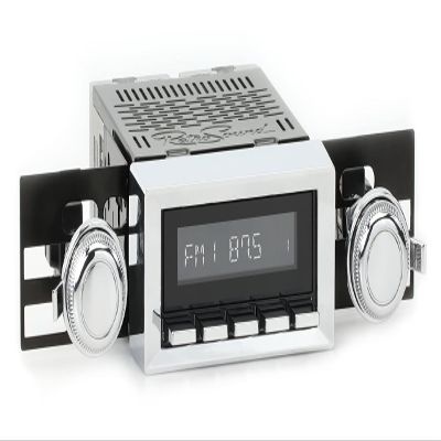 RetroRadio Compatible with 1973-87 GMC C/K Series Truck Features Include Bluetooth, USB, AM/FM HBC-M2-116-03P-73PG1