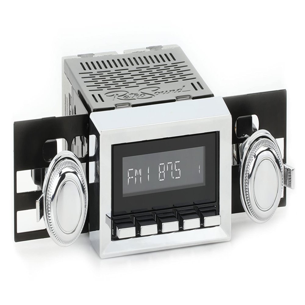 RetroRadio Compatible with 1973-87 GMC C/K Series Truck Features Include Bluetooth, USB, AM/FM HBC-M2-116-03P-73PG1