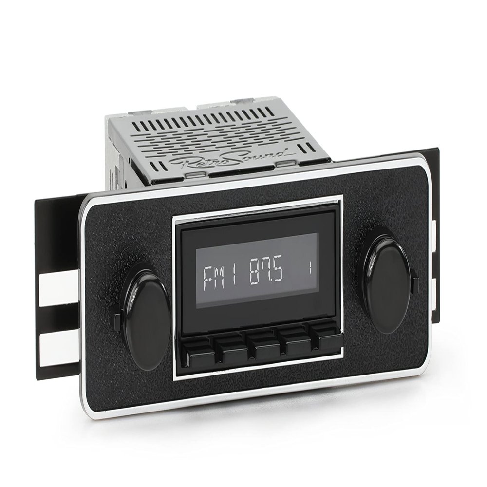 RetroRadio Compatible with 1959-66 Volvo PV444 Features Include Bluetooth, USB, AM/FM HB-M2-502-40-90V1