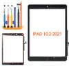 for iPad 9th(Gen) Screen Replacement Touch Screen for iPad 2021 10.2 for iPad 9 Digitizer Replacement A2604 A2603 A2602 Screen Glass Sensor Black+Home Button+Installation Video view 1