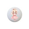 Cute Princess Girls Variety of Room Decor Pink Purple - 1.5" DECORATIVE Glossy Ceramic Dresser Drawer PULLS Cabinet Cupboard KNOBS (03) view 1