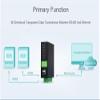 2-Ch RS485 to RJ45 Ethernet Serial Server Dual Channels RS485 Independent Operation Double Ethernet Ports Rail-Mount Industrial Isolated Module (PoE Ethernet Port) view 4