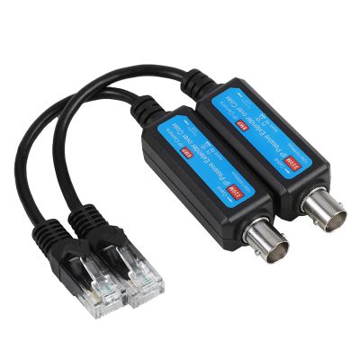 PAL NTSC SECAM Over Coax Video Extender Network Transmitter for Office Factory NVR IP Camera