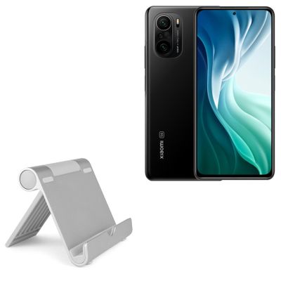 BoxWave Stand and Mount Compatible with Xiaomi Mi 11i - VersaView Aluminum Stand, Portable, Multi Angle Viewing Sturdy