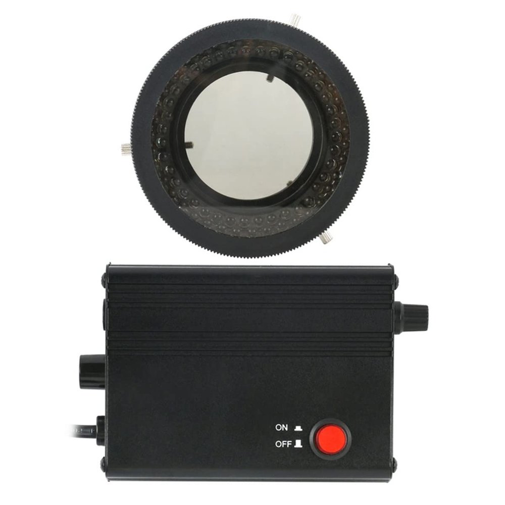 Lab Microscope Slides Stereo Microscope Video Camer, 78pcs LED Lights Illuminator Lamp Microscope Parts