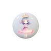 Cute Princess Girls Variety of Room Decor Pink Purple - 1.5" DECORATIVE Glossy Ceramic Dresser Drawer PULLS Cabinet Cupboard KNOBS (08) view 1