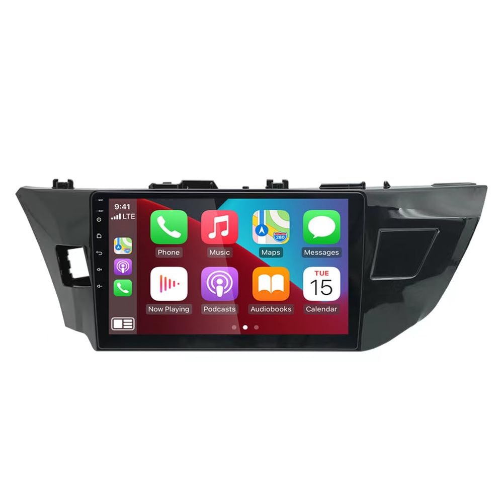 10 Inch 1024x600 Resolution Car Stereo Radio,Slakerbe 10 Inch Android 12 Car Stereo Touchscreen with GPS Navi WiFi RDS Backup Camera Fit ForCorollaAndroid Radio 2014-2016