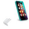 BoxWave Charger Compatible with TIMMKOO Q3E MP3 Player with Bluetooth - PD GAN miniCube (30W), 30W Tiny PD GAN Type-C Wall Charger - Winter White view 1