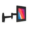 Mount-It! Anti-Theft Tablet Wall Mount with Swing Arm for iPad, iPad Air, iPad Pro | Lockable, Tamper-Proof Design, Full Motion Tilt, Swivel, Rotation, VESA 75x75 for Office, Retail, Black view 1