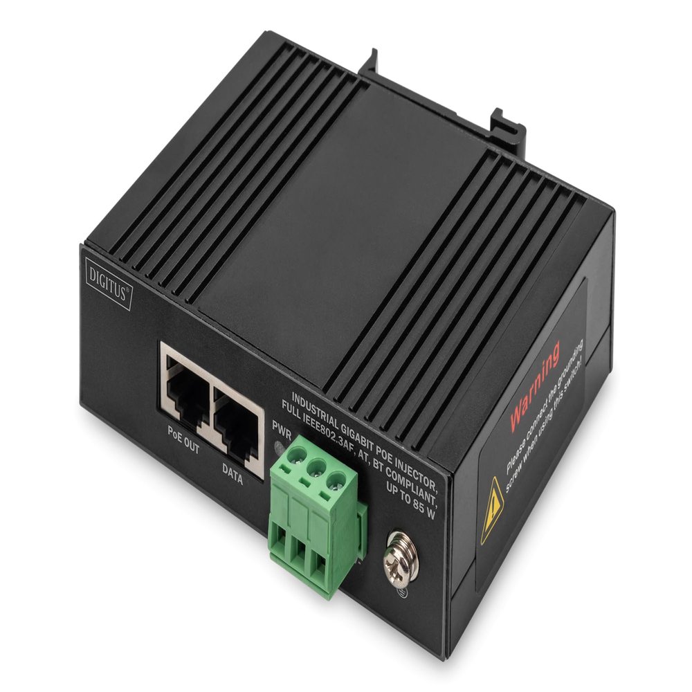 ASSMANN Digitus Gigabit EthernetPoE Injector, Industrial